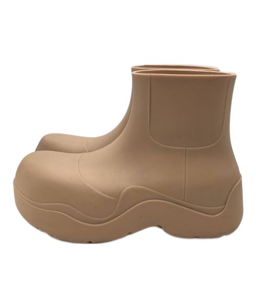 BOTTEGA VENETA（ボッテガベネタ）BOTTEGA VENETA (ボッテガベネタ) パドルアンクルブーツ ベージュ サイズ:35の古着・服飾アイテム