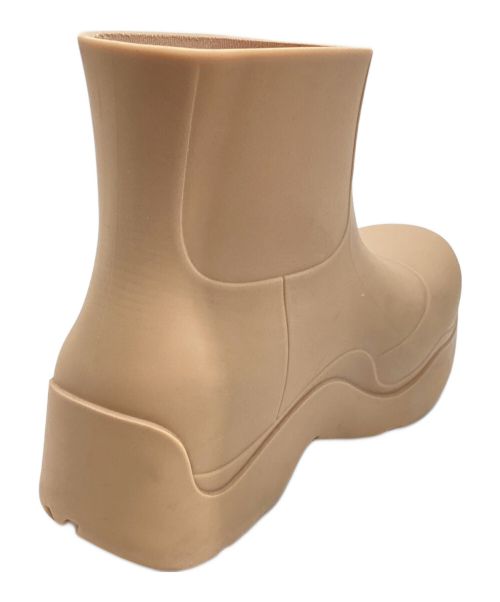 BOTTEGA VENETA（ボッテガベネタ）BOTTEGA VENETA (ボッテガベネタ) パドルアンクルブーツ ベージュ サイズ:35の古着・服飾アイテム