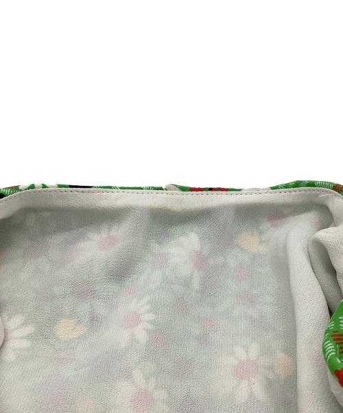 MIU MIU（ミュウミュウ）MIU MIU (ミュウミュウ) マロケインブラウス グリーン サイズ:42の古着・服飾アイテム