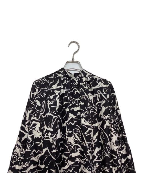 RIM.ARK（リムアーク）RIM.ARK (リムアーク) Kras art painting dress ブラック サイズ:38の古着・服飾アイテム