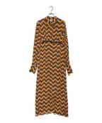 missoniミッソーニ）の古着「ジグザグシャツワンピース」｜マルチカラー