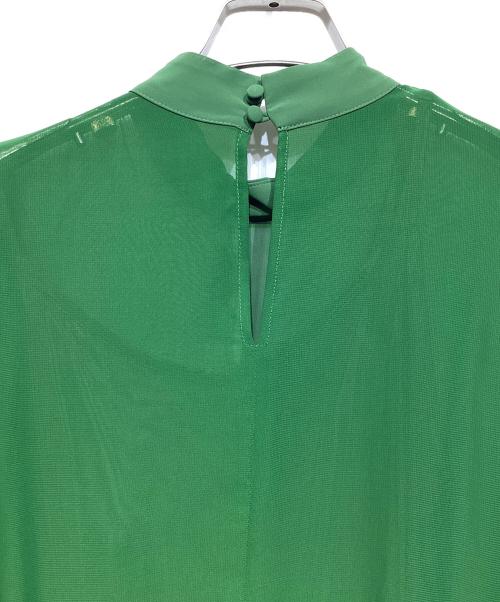 Ameri（アメリ）Ameri (アメリ) AIRY HIGH NECKED DRESS AMERI グリーン サイズ:Sの古着・服飾アイテム