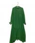 Ameri（アメリ）の古着「AIRY HIGH NECKED DRESS AMERI」｜グリーン