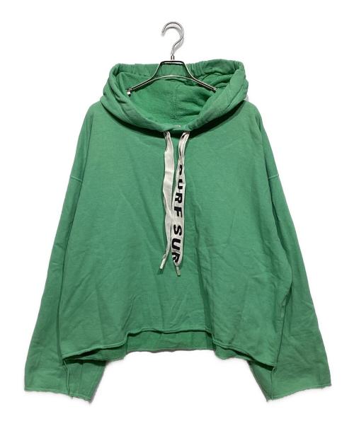 KAPITAL（キャピタル）KAPITAL (キャピタル) ロゴドローコードプルオーバーパーカー グリーン サイズ:3の古着・服飾アイテム