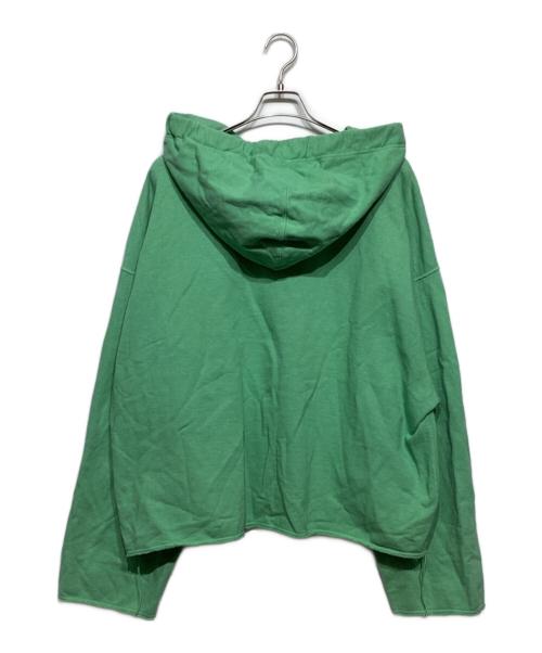 KAPITAL（キャピタル）KAPITAL (キャピタル) ロゴドローコードプルオーバーパーカー グリーン サイズ:3の古着・服飾アイテム