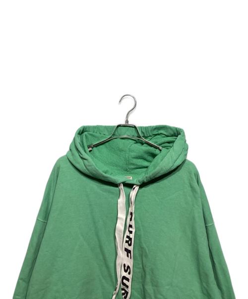 KAPITAL（キャピタル）KAPITAL (キャピタル) ロゴドローコードプルオーバーパーカー グリーン サイズ:3の古着・服飾アイテム