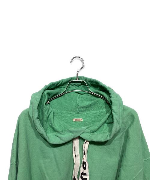 KAPITAL（キャピタル）KAPITAL (キャピタル) ロゴドローコードプルオーバーパーカー グリーン サイズ:3の古着・服飾アイテム