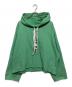 KAPITAL（キャピタル）の古着「ロゴドローコードプルオーバーパーカー」｜グリーン