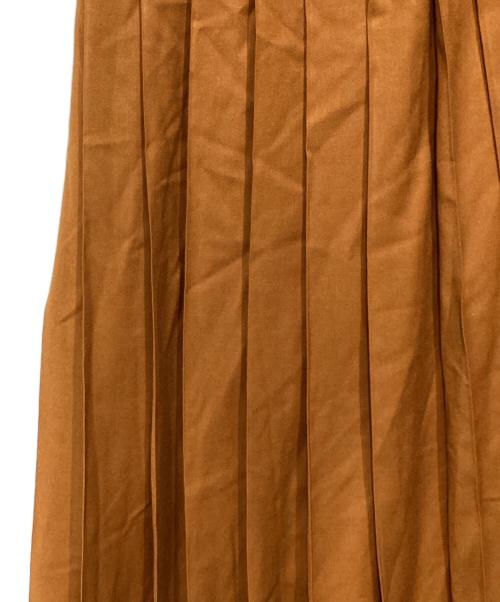 Humoresque（ユーモレスク）Humoresque (ユーモレスク) wrap skirt ブラウン サイズ:36の古着・服飾アイテム