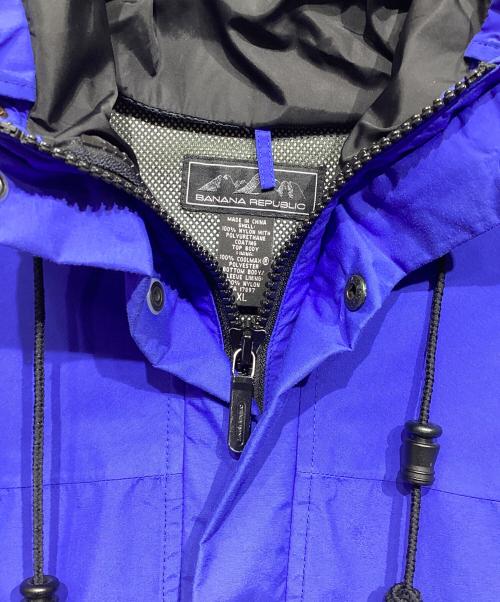 BANANA REPUBLIC（バナナリパブリック）BANANA REPUBLIC (バナナリパブリック) マウンテンパーカー ブルー サイズ:XLの古着・服飾アイテム