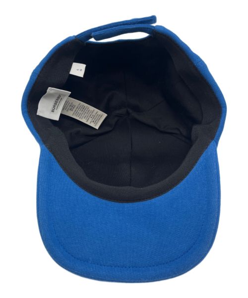 BURBERRY LONDON（バーバリーロンドン）BURBERRY LONDON (バーバリーロンドン) TB ロゴ キャップ ブルーの古着・服飾アイテム