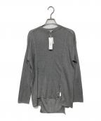 UN3D.アンスリード）の古着「シアーニットトップ レディース」｜シルバー