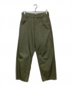 Traditional Weatherwearトラディショナルウェザーウェア）の古着「UNIONSLACKS 106 G232CIFPT0314CV」｜カーキ