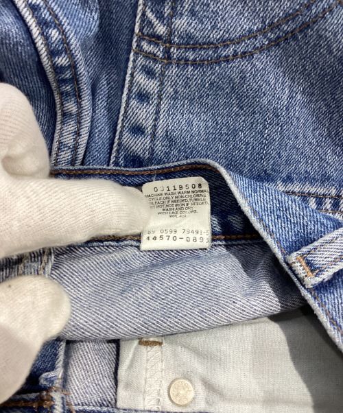 Levi's SILVER TAB（リーバイス シルバータブ）Levi's SILVER TAB (リーバイス シルバータブ) デニムパンツ スカイブルー サイズ:73.5cm (W29)の古着・服飾アイテム
