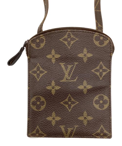 LOUIS VUITTON（ルイ ヴィトン）LOUIS VUITTON (ルイ ヴィトン) ポシェット・セクレ ブラウンの古着・服飾アイテム