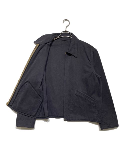 A.PRESSE（アプレッセ）A.PRESSE (アプレッセ) Silk Nep Sports Jacket ブラック サイズ:2の古着・服飾アイテム