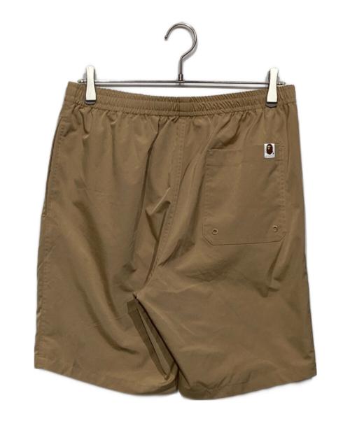 A BATHING APE（ア ベイシング エイプ）A BATHING APE (ア ベイシング エイプ) ハーフパンツ 001GDK701001M ベージュ サイズ:Lの古着・服飾アイテム