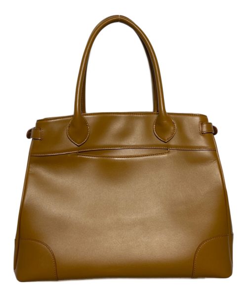 Hamano（ハマノ）Hamano (ハマノ) クラシックトートバッグ ブラウンの古着・服飾アイテム