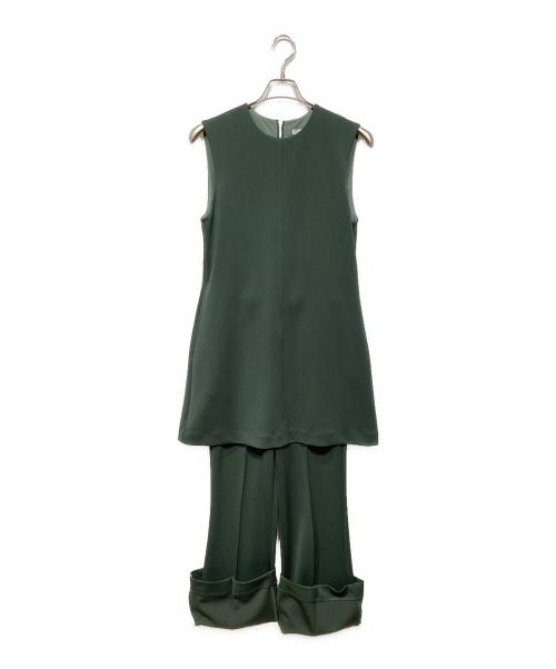UN3D.（アンスリード）UN3D. (アンスリード) LAYERED ALL IN ONE グリーン サイズ:38の古着・服飾アイテム