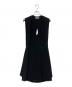 BALENCIAGA（バレンシアガ）の古着「ノースリーブワンピース」｜ブラック