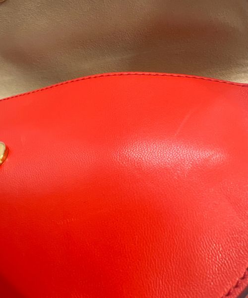 Chloe（クロエ）Chloe (クロエ) ジョージア ミニ バッグ レッドの古着・服飾アイテム