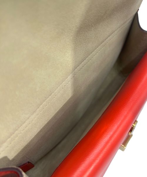 Chloe（クロエ）Chloe (クロエ) ジョージア ミニ バッグ レッドの古着・服飾アイテム