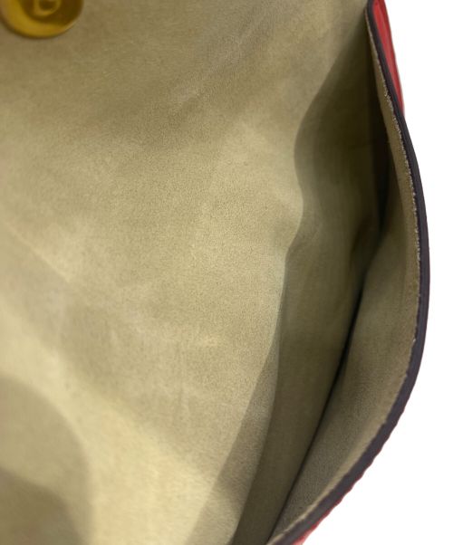 Chloe（クロエ）Chloe (クロエ) ジョージア ミニ バッグ レッドの古着・服飾アイテム