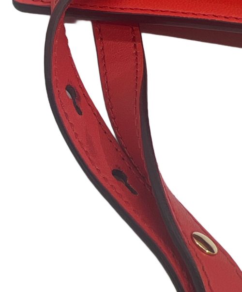 Chloe（クロエ）Chloe (クロエ) ジョージア ミニ バッグ レッドの古着・服飾アイテム