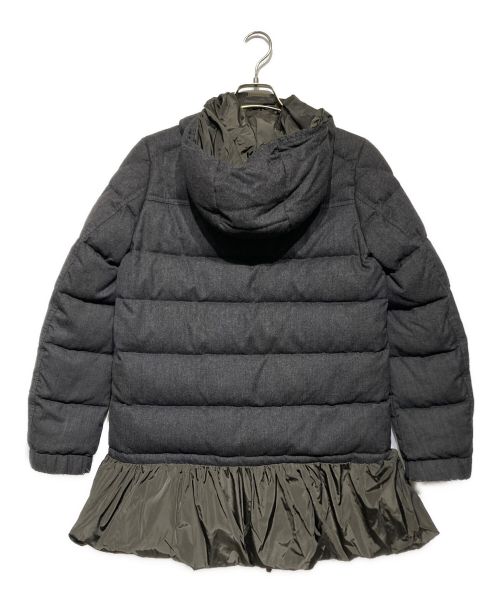 MONCLER（モンクレール）MONCLER (モンクレール) SERINA ダウンジャケット グレー サイズ:1の古着・服飾アイテム