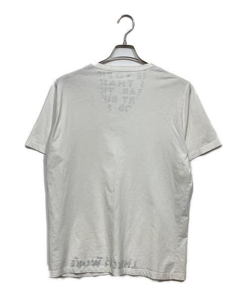 Maison Margiela（メゾンマルジェラ）Maison Margiela (メゾンマルジェラ) AIDS T-shirt　S30GJ0006 S20299 ホワイト サイズ:Mの古着・服飾アイテム