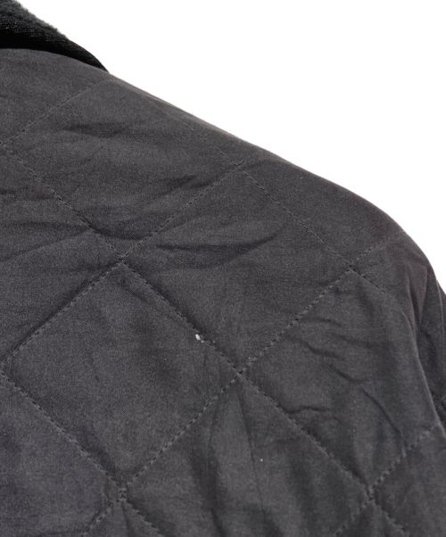 Barbour（バブアー）Barbour (バブアー) ロングキルティングジャケット ブラック サイズ:XLの古着・服飾アイテム