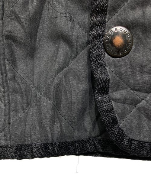 Barbour（バブアー）Barbour (バブアー) ロングキルティングジャケット ブラック サイズ:XLの古着・服飾アイテム