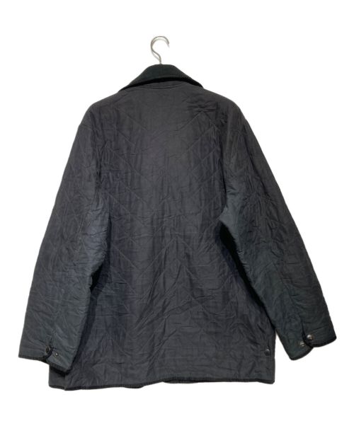 Barbour（バブアー）Barbour (バブアー) ロングキルティングジャケット ブラック サイズ:XLの古着・服飾アイテム