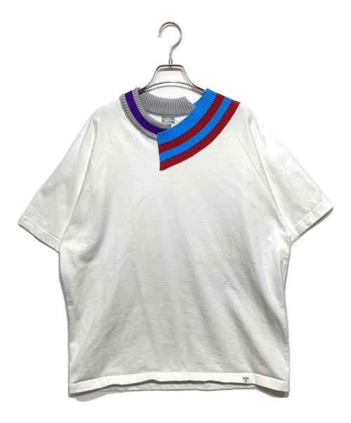 kolor/BEACON（カラービーコン）kolor/BEACON (カラービーコン) ハード天竺Tシャツ ホワイト サイズ:3の古着・服飾アイテム