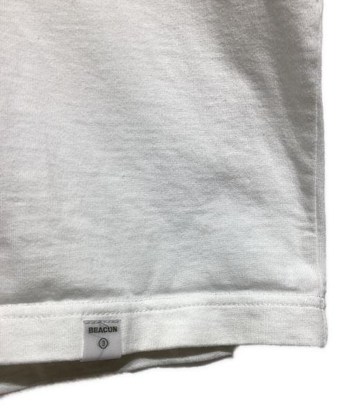 kolor/BEACON（カラービーコン）kolor/BEACON (カラービーコン) ハード天竺Tシャツ ホワイト サイズ:3の古着・服飾アイテム