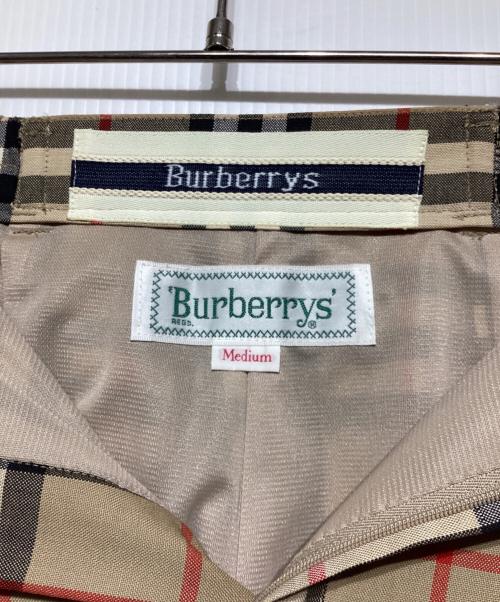 Burberry's（バーバリー）Burberry's (バーバリーズ) ノバチェック ハーフパンツ ベージュ サイズ:Mの古着・服飾アイテム