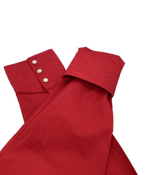 BURBERRY BLACK LABEL（バーバリーブラックレーベル）BURBERRY BLACK LABEL (バーバリーブラックレーベル) ウエスタンシャツ　BMW17-807-15 レッド サイズ:3の古着・服飾アイテム