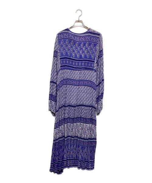 blue boheme（ブルーボヘム）blue boheme (ブルーボヘム) Printed Long Dress　20040570001430 ブルー サイズ:SMの古着・服飾アイテム