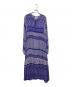 blue boheme（ブルーボヘム）の古着「Printed Long Dress　20040570001430」｜ブルー
