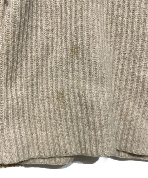 LEMAIRE（ルメール）LEMAIRE (ルメール) パフショルダーニット ベージュ サイズ:Mの古着・服飾アイテム