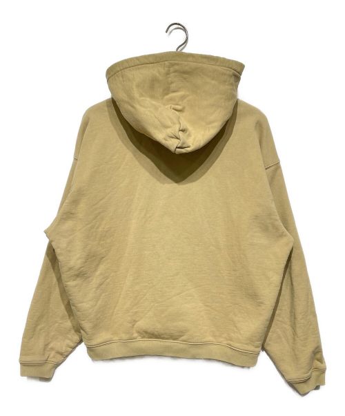 stussy（ステューシー）stussy (ステューシー) Relaxed Oversized Hoodie ベージュ サイズ:Mの古着・服飾アイテム