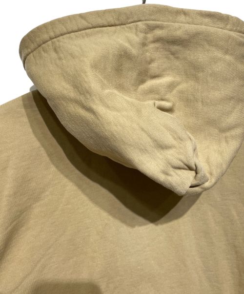 stussy（ステューシー）stussy (ステューシー) Relaxed Oversized Hoodie ベージュ サイズ:Mの古着・服飾アイテム