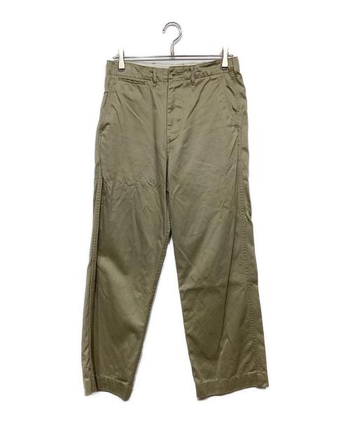 BUZZ RICKSON'S（バズリクソンズ）BUZZ RICKSON'S (バズリクソンズ) Bshop (ビショップ) 別注チノパンツ　M43036BS ベージュ サイズ:W30の古着・服飾アイテム