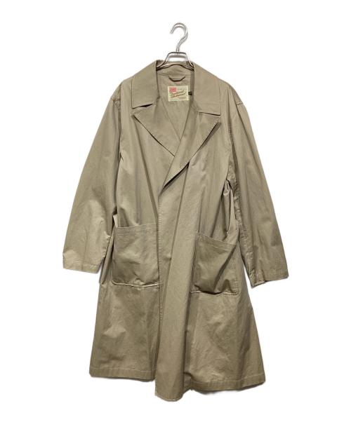 Traditional Weatherwear（トラディショナルウェザーウェア）Traditional Weatherwear (トラディショナルウェザーウェア) ガウンコート ベージュ サイズ:40の古着・服飾アイテム