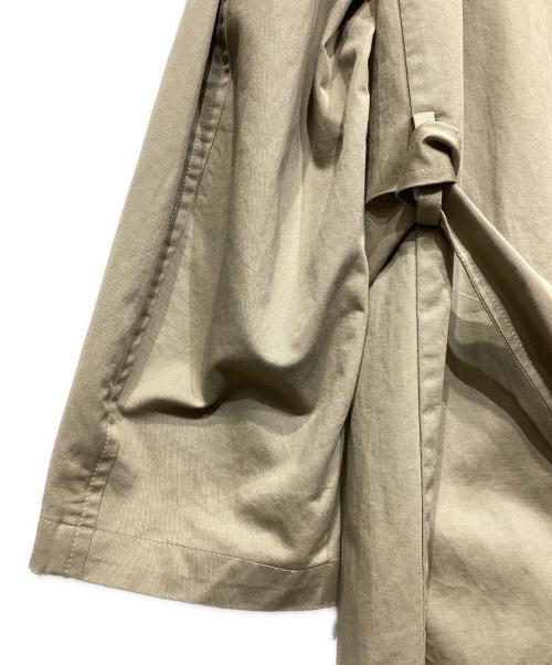 Traditional Weatherwear（トラディショナルウェザーウェア）Traditional Weatherwear (トラディショナルウェザーウェア) ガウンコート ベージュ サイズ:40の古着・服飾アイテム