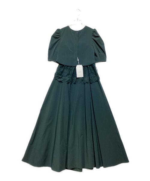 Ameri（アメリ）Ameri (アメリ) MANY WAY TRIO BARE DRESS グリーン サイズ:M 未使用品の古着・服飾アイテム