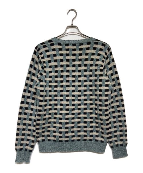 Jamieson’s Knitwear（ジャミーソンズニットウェア）Jamieson’s Knitwear (ジャミーソンズニットウェア) ADJUSTABLE COSTUME (アジャスタブルコスチューム) フェアアイルニット スカイブルー サイズ:不明の古着・服飾アイテム