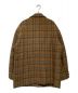 PAPAS (パパス) Harris Tweed (ハリスツイード) ツイードコート ブラウン サイズ:L：19000円