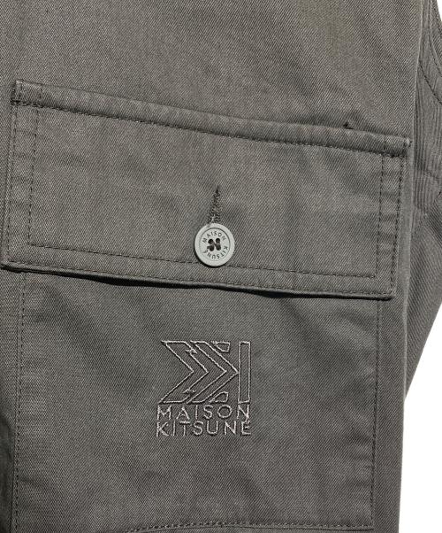 maison kitsune（メゾンキツネ）maison kitsune (メゾンキツネ) オールインワン カーキ サイズ:34の古着・服飾アイテム