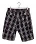 BURBERRY BLACK LABEL (バーバリーブラックレーベル) チェックハーフパンツ　BMS70-951-09 ブラック サイズ:85：7000円